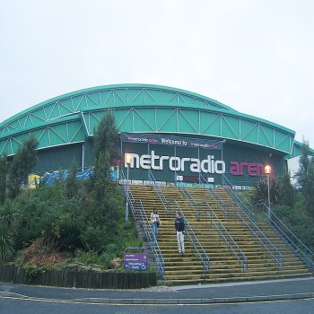 Photo of Metroradio Arena, Newcastle, taken October 23.