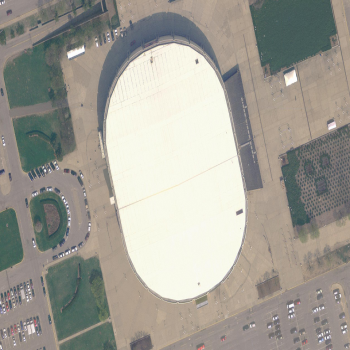 Nassau Coliseum satellite view