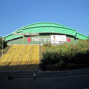 Newcastle Metro Radio Arena, Redheugh Bridge Road, near to Dunston, Gateshead, Great Britain.
