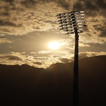 Newlands Cricket Ground's new floodlights in 2026