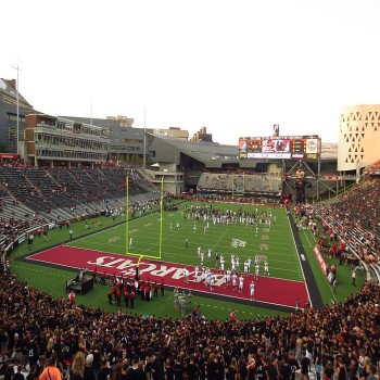 Cincinnati Bearcats football game at Nippert in 2012