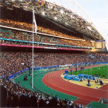 During the 2000 Summer Olympics, the stadium primarily hosted track and field athletics events.