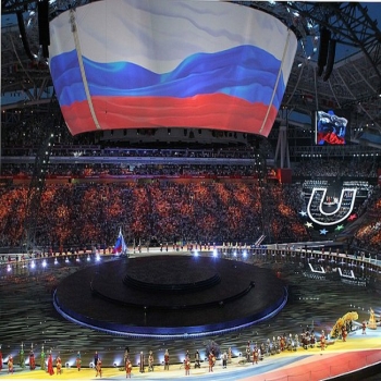 Opening of the Summer Universiade in Kazan 6 July 2013