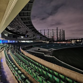 Oval cricket ground
