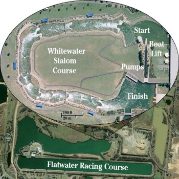 Penrith Whitewater Course Aerial