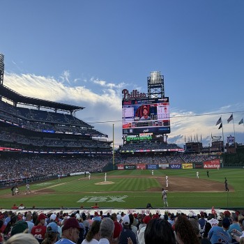 The Phillies taking on the Washington Nationals at Citizens Bank Park in August 2026