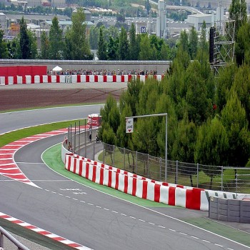 Pit lane entrance