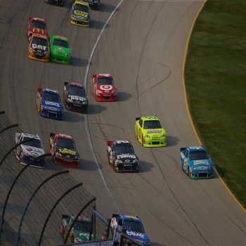 Race Action 2012 Geico 400 Chicagoland
