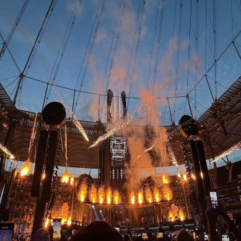 Rammstein performs at Deutsche Bank Park, Frankfurt Germany July 11, 2024