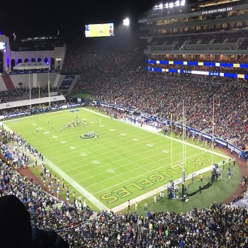 The Rams manage to get a home victory against the Seattle Seahawks during the 2019 season, their final season at the Coliseum before the opening of Sofi Stadium