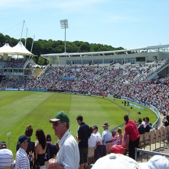 View of the new West stand 22 June 2010