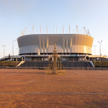 Rostov Arena, football stadium, one of the venues for the 2018 FIFA World Cup. UEFA stadium category 4. Rostov-on-Don, Russia.