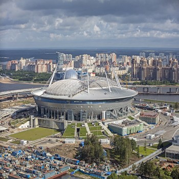 The Krestovsky Stadium, Krestovsky Island, Saint Petersburg, Russia.