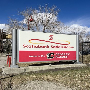 Scotiabank Saddledome sig