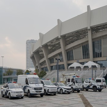 Exterior of Shanghai Stadium 2026-01-27