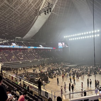 Singapore Indoor Stadium interior - 6 Nov 2024