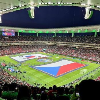 Inside the stadium prior to the South Korea vs. Czechia match during the 2026 FIFA World Cup