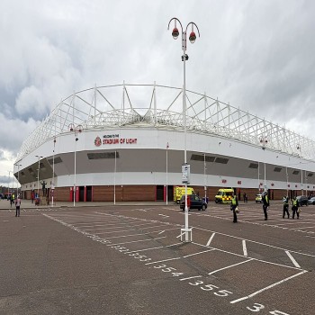 Exterior of the East Stand