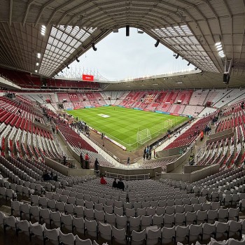 Interior of the stadium