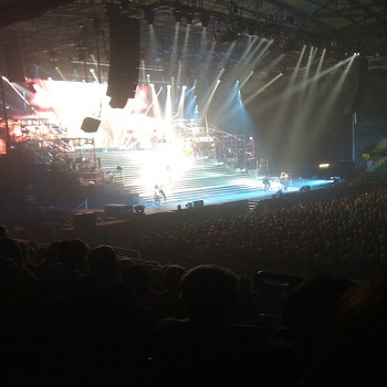 Stage at Newcastle Metro Radio Arena