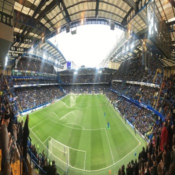 Stamford Bridge before a game against Nottingham Forest in 2020