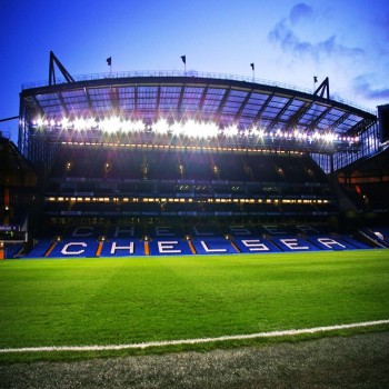 The West Stand is currently the largest stand at Stamford Bridge with 13,500 seats