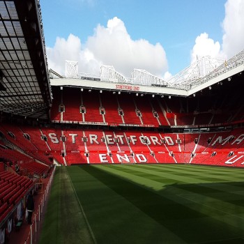 The West Stand, with its mosaic of seats displaying the stand's colloquial name
