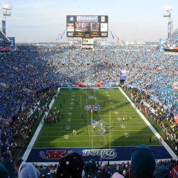 Before Super Bowl XXXIX, Alltel Stadium, Jacksonville, FL, Feb 7, 2005.