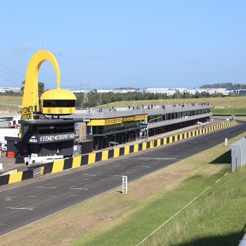 Sydney Motorsport Park Pitlane and Race Control.