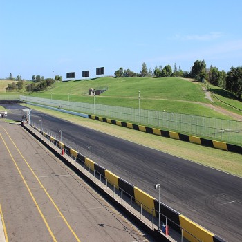 Sydney Motorsport Park Turn One Spectator Hill