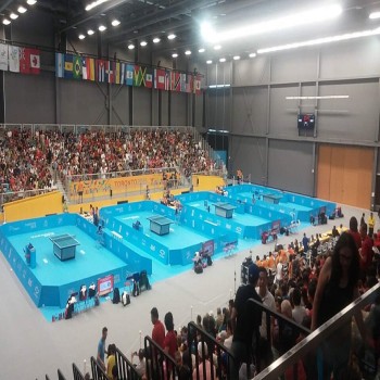 The Markham Pan Am Centre in Markham, was the venue for the table tennis competitions at the 2015 Pan American Games