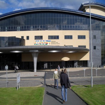 The main entrance in July 2011