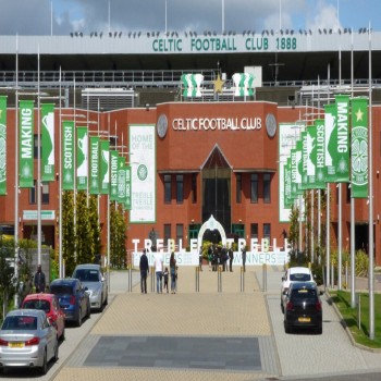 Main entrance to Celtic Park