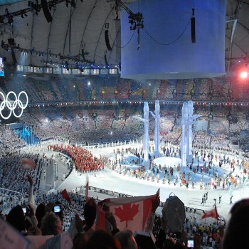 BC Place during the opening ceremony of the 2010 Winter Olympics