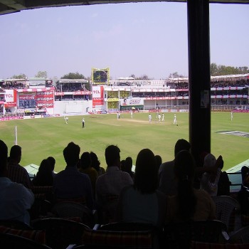 Captured at the VCA during England's tour of India - Mar 1-5, 2006.