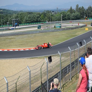 Sebastian Vettel - Turn 6 - Hungary 2015