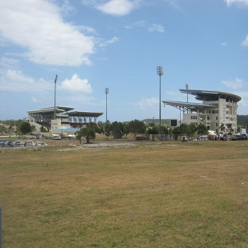 The north end of the Sir Vivian Richards Stadiums.