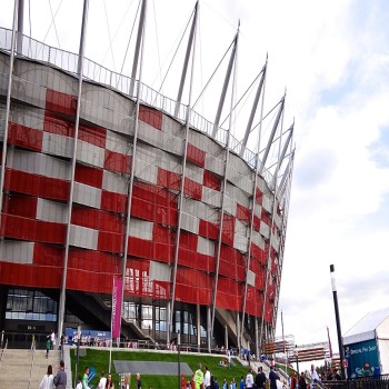 Warsaw National Stadium before Germany - Italy, UEFA EURO 2012.