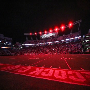 Williams Brice Stadium Lighting at Night in 2021