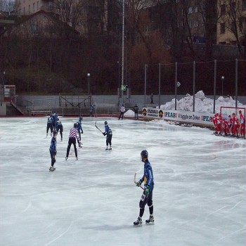 Bandy match between Djurgården and Gustavsberg