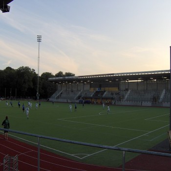 The main stand at Zinkensdamms IP.
