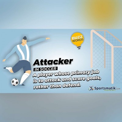 attacker in football