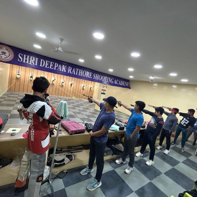 Sh Deepak Rathore shooting academy