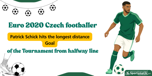 Euro 2020: Czech footballer Patrick Schick hits the longest ...