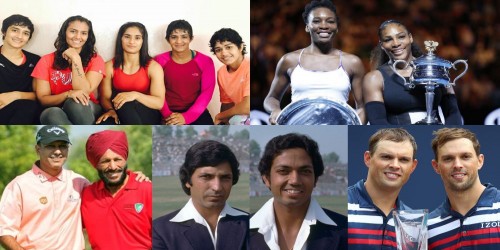 Famous Athletes sharing Sports Bond with their Family