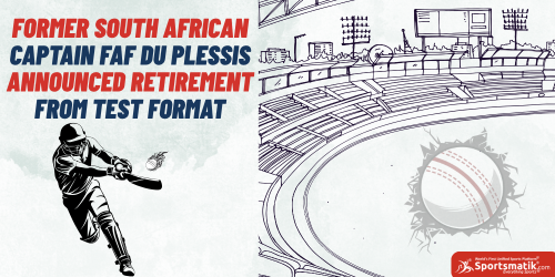 Former South African Captain Faf du Plessis Announced Retire...