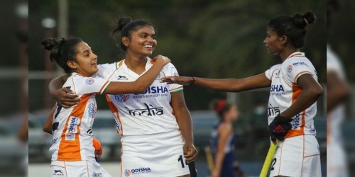 India's Juniors beats Chile Seniors in Women’s Hockey