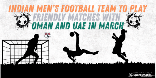 Indian men's football team to play friendly matches wit...
