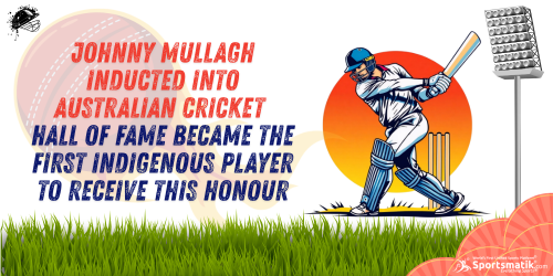 Johnny Mullagh inducted into Australian Cricket Hall of Fame...