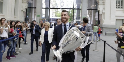 Sergio Ramos scored his 100th goal for Real Madrid in Champi...